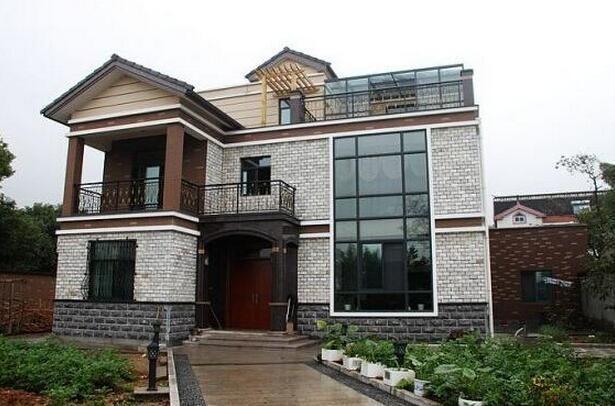 农村自建别墅,20万成本,在城里要300万都买不到!
