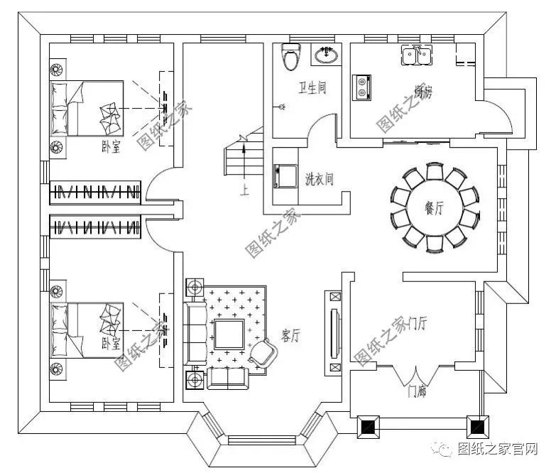 建面宽12米二层小别墅实拍,户型好,外观好,年轻人的最爱!