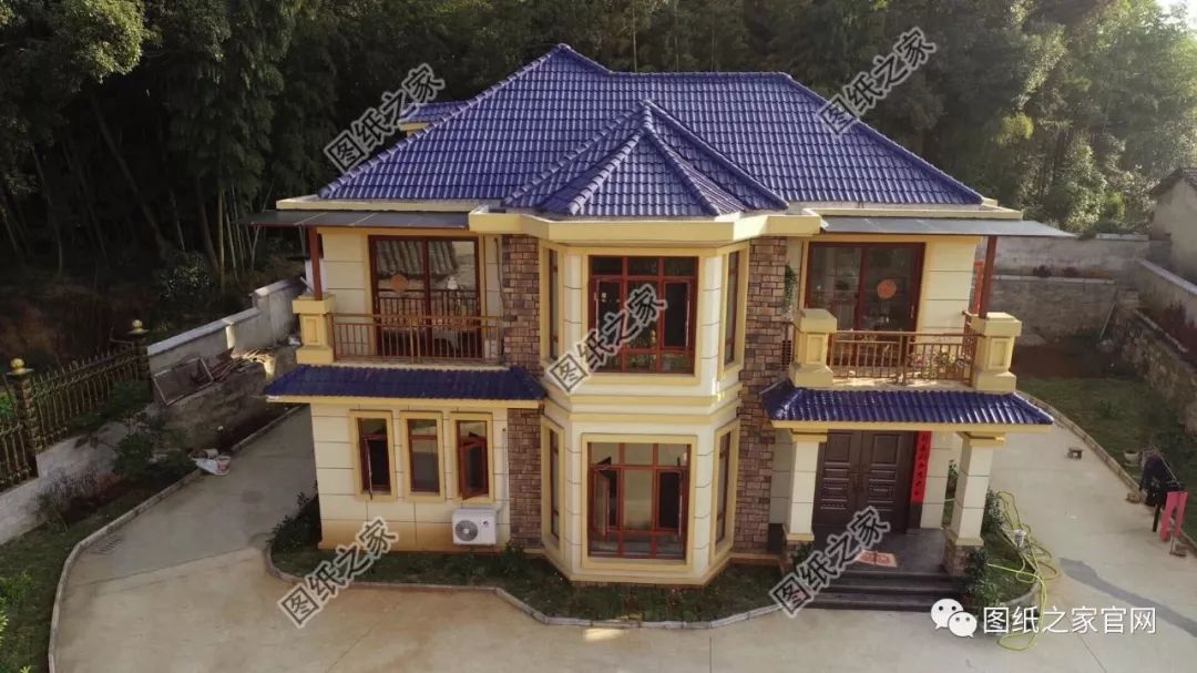 建面宽12米二层小别墅实拍,户型好,外观好,年轻人的最爱!