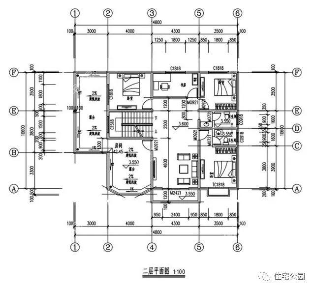 成都42万自建二层小别墅,这让一般包工头抓狂的坡屋顶啊!