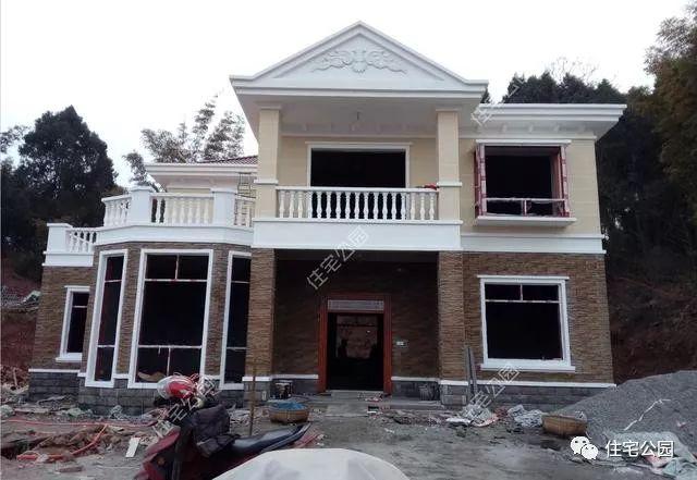 成都42万自建二层小别墅,这让一般包工头抓狂的坡屋顶啊!