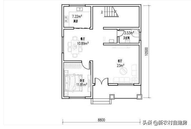 这款小面宽别墅设计图,层次感十足,外观精美住的也舒心