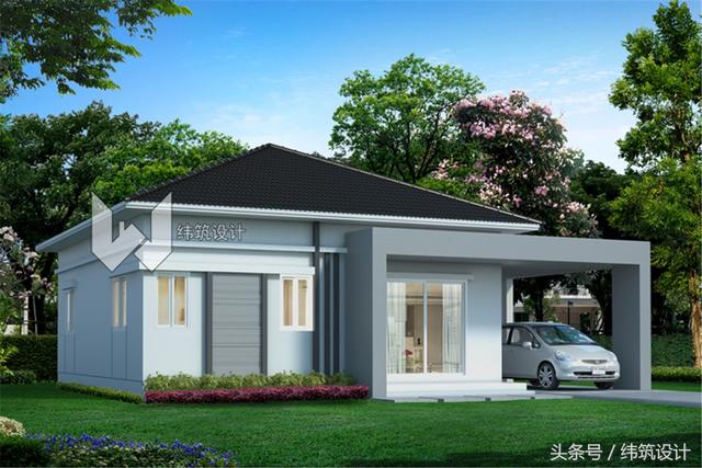 农村一层4万建房设计图,可能吗?