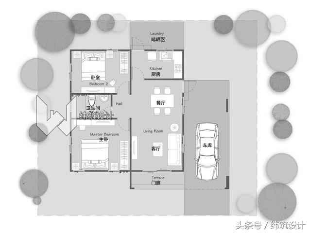 农村一层4万建房设计图,可能吗?