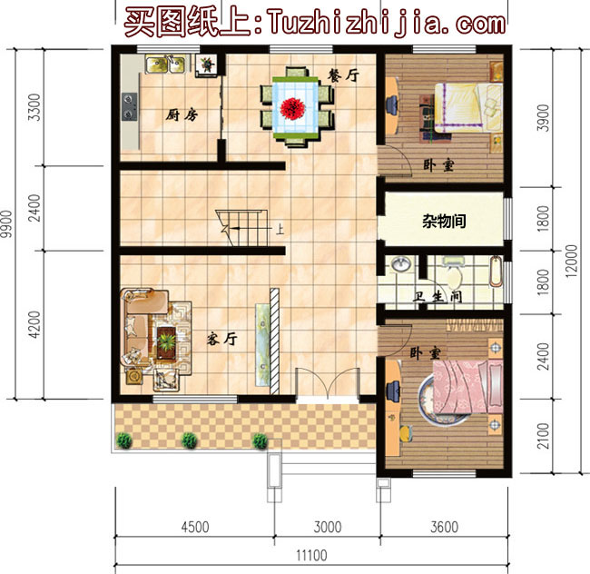 6款好看又简单的二层楼房图,看看哪款最漂亮?